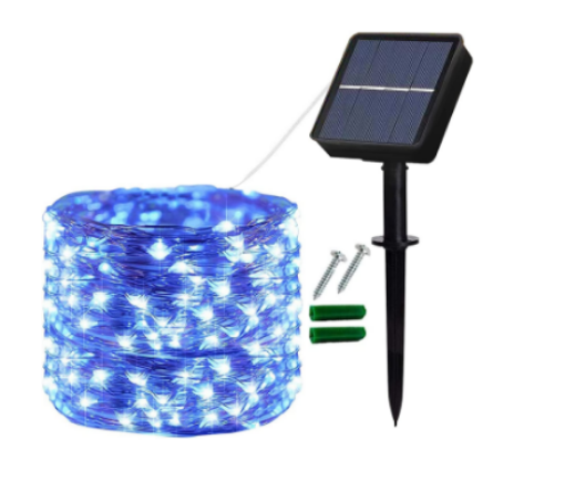 Solar LED Solar String Lights Waterproof Copper Wire Fairy Christmas Garden Outdoor UK 
