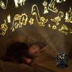 Picture of Dinosaur Night Light Projector For Kids,  Gifts For Boys  And Girls, 360 Rotating 