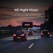 Picture of Super HD 1296P Dual Lens Car Dash Cam 4.0" FHD Screen Vehicle Black Box DVR Waterproof With SD Card
