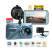 Picture of Super HD 1296P Dual Lens Car Dash Cam 4.0" FHD Screen Vehicle Black Box DVR Waterproof With SD Card