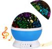 Picture of Dinosaur Night Light for Kids,Night Light Projector Built-in 12 Light Songs 360 Degree Rotating 16 Colorful Lights 