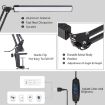 Picture of  LED Desk Lamp with Clamp, Eye-Care Dimmable Reading Light, 3 Color Modes Swing Arm Lamp