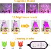 Picture of Grow Lights for Indoor Plants,  Newest 80 LEDs Full Spectrum Led Plant Grow Light, 10 Dimming Level & 4 Heads Grow Lamp