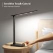 Picture of  LED Desk Lamp with USB Charging Port Dimmable Home Office Lamp, 3 Color Modes with 5 Brightness Level,(Black)