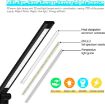 Picture of LED Desk Lamp with Wireless Charger, Dimmable Eye-Caring Desk Lamps for Home Office, USB Charging Port