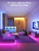 Picture of LED Strip Light 5M, Dimmable RGB LED Strips with Remote, Colour Changing Room Lights, LED Lights for Bedroom Living Room TV Kitchen Kids Room