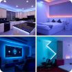 Picture of LED Strip Lights 10m, Ultra-Long RGB Bluetooth Light Strip with Remote, , App Control, LED Lights for Bedroom,