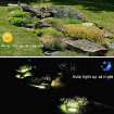 Picture of  Outdoor Solar Ground Lights | Deck Lights Solar Powered - 8 LED | Pack of 8