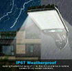 Picture of 2200W LED Solar Power PIR Motion Sensor Wall Light Outdoor Garden Security Lamp
