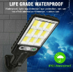 Picture of 2200W LED Solar Power PIR Motion Sensor Wall Light Outdoor Garden Security Lamp