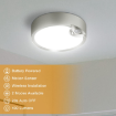 Picture of 80 LED Motion Sensor Ceiling Light Battery Operated Ultra Bright Indoor Light 400LM