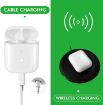 Picture of Wireless Charging Case Replacement with Sync Button | Compatible with Airpods 1st & 2nd Generation | Magsafe Charging Case