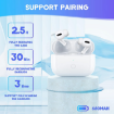 Picture of Wireless Charging Case Compatible With Airpods Pro, Magsafe Charging Case Replacement With Sync Button