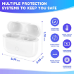 Picture of Wireless Charging Case Compatible With Airpods Pro, Magsafe Charging Case Replacement With Sync Button