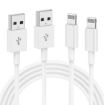 Picture of USB to Lightning Cable For Fast Charging and Data Transfer Compatible With Apple iPhone- White (1M)