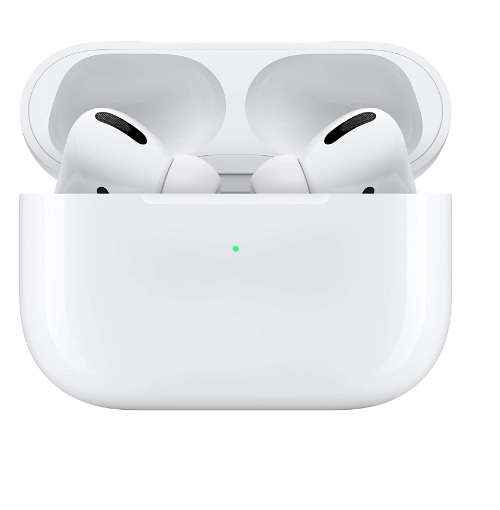 Picture of Airpods Pro With Wireless Charging Case Compatible With Apple iPhone | White Color | - Seller Warranty Included