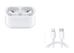 Picture of Airpods Pro With Wireless Charging Case Compatible With Apple iPhone | White Color | - Seller Warranty Included