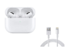 Picture of Airpods Pro With Wireless Charging Case Compatible With Apple iPhone | White Color | - Seller Warranty Included