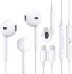 Picture of HiFi Stereo Earphones for iPhone, Noise-Canceling Wired Headphones for iPhone 14/13/12/11/SE/XS Max/XR/X/8/7 Plus