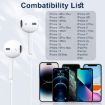 Picture of HiFi Stereo Earphones for iPhone, Noise-Canceling Wired Headphones for iPhone 14/13/12/11/SE/XS Max/XR/X/8/7 Plus