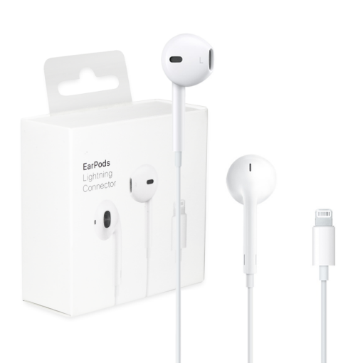 Picture of Premium In-Ear Earphones with Lightning Connector - HiFi-Audio Stereo, Noise-Isolating, and Built-in Mic for Ultimate Audio Experience