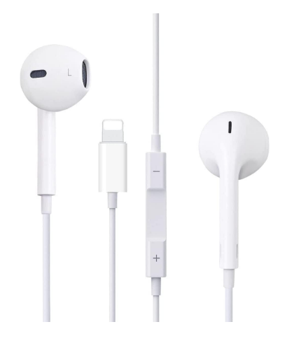 Picture of HiFi Stereo Earphones for iPhone, Noise-Canceling Wired Headphones for iPhone 14/13/12/11/SE/XS Max/XR/X/8/7 Plus