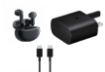 Picture of Wireless Airpods ,Wireless Headphones Bluetooth 5.3 In Ear with Noise-Canceling Mic - Black 