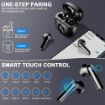 Picture of Bluetooth 5.3 Wireless Earbuds, 50H HiFi Stereo, ENC Mic, Noise Cancelling, IP7 Waterproof, USB-C