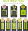 Picture of 12 in 1 Vegetable Chopper, Multifunctional Mandoline Slicer Dicer Household Kitchen Manual Julienne Grater Cutter 