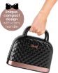 Picture of Non-Stick Toastie Maker - Diamond Handbag Shaped Sandwich Toaster, Snack Machine, Compact Design, Cool Touch