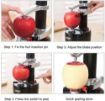 Picture of Electric Potato Peelers Automatic Rotating Apple Peeler Potato Peeling Machine Automatic Fruits Vegetables Cutter