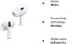 Picture of Apple AirPods Pro (2nd generation) With Charging Case- Bluetooth Noise Cancelling Wireless Airpods
