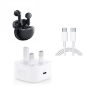 Picture of  AirPods 2nd Generation With Wireless Charging Case For Apple  iPhone (Black)