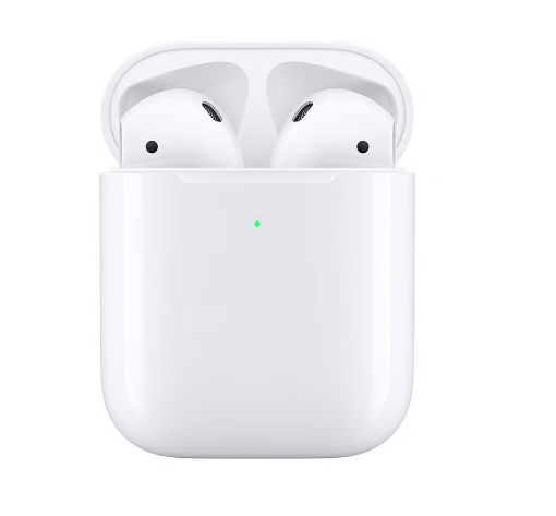 Picture of Apple AirPods (2nd Generation) – Wireless Bluetooth Earbuds with Charging Case, High-Quality Sound, Compatible with iPhone, iPad & Mac
